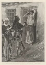 Der Ärger an der Turco-Serbischen Grenze, Albaner fordern Waffen und Munition in einem serbischen Haus