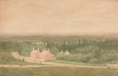 Landschaft mit Landhäusern, Broadmoor