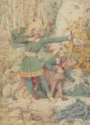 Skizze von Robin Hood