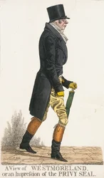 Ein Blick auf Westmoreland, oder ein Eindruck des Geheimen Siegels, 1821