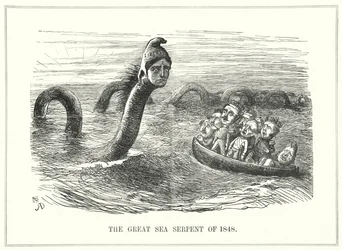 Punch-Karikatur: Revolutionen von 1848 (Stich)
