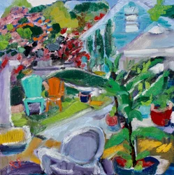 Hinterhof, West Hollywood, 2018