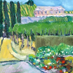 Schloss auf dem Hügel