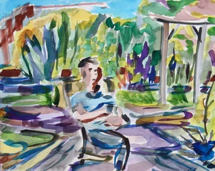 Garten, Sonniger Tag