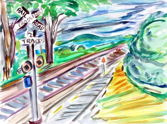 Bahnübergang, 2020