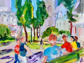 Washington Square Park, San Francisco, 2018