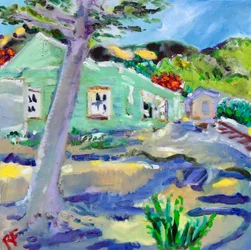 Der Verlassene Bahnhof, Rutherford, Napa, 2022