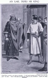 Ein Earl trotzt seinem König. Der Earl von Norfolk und König Heinrich