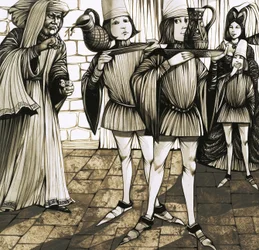 Zuhause, süßes Zuhause: Das Training für Pagen war hart