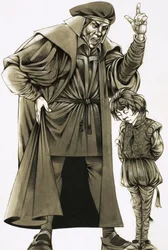 Unidentifizierter Junge wird von einem Mann ausgeschimpft