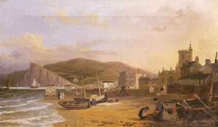 Gesamtansicht von Teignmouth, 1820