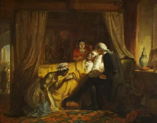 Der Tod von Edward Colston, ca. 1844