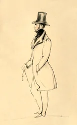 Ein Pembrokeshire-Mann - Der Earl of Pembroke, um 1841