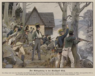 Guerillakrieg im Bergland von Glatz