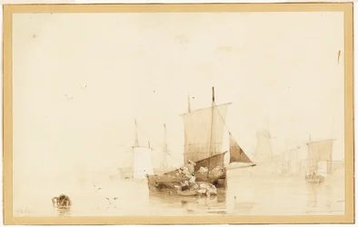 Boote in einem Hafen