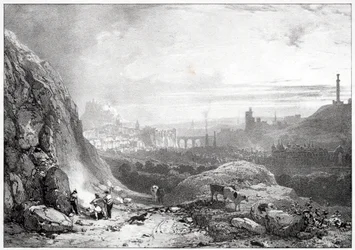 Edinburgh von der St.-Antonius-Kapelle aus