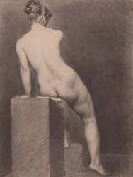 Mademoiselle Rose Nue, Rückenansicht