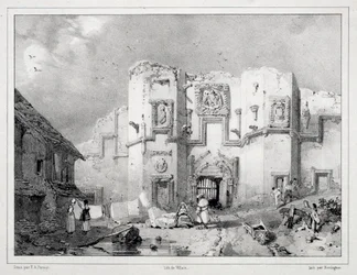 Altes Tor in Stirling, 1826