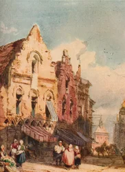 Straßenszene, um 1826