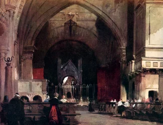Die Kirche von St. Ambrogio, Mailand, frühes 19. Jahrhundert, 1929