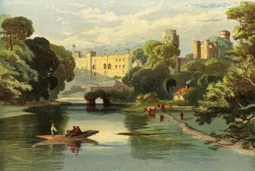 Der Besuch der Königin in Warwickshire, Warwick Castle