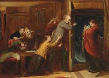 Skizze zu „Die Ausgestoßene“, 1851