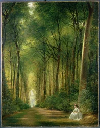 Die Buchenallee, Denbies, 1870