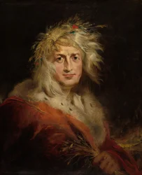 David Garrick als König Lear