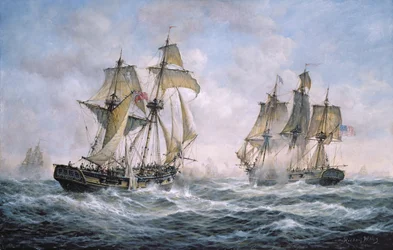 Gefecht zwischen der US-amerikanischen Kriegsschaluppe Wasp und der britischen Kriegsbrigg Frolic, 1812