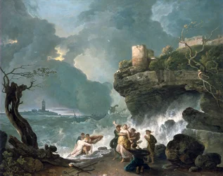 Keyx und Alkyone, 1768.