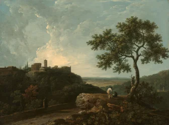 Tivoli: Der Sibyllentempel und die Campagna