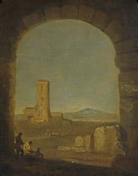 Torre del Fiscale, bei Rom, Italien, ca. 1775