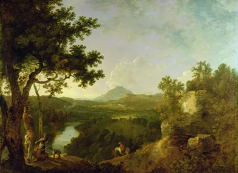 Blick in der Nähe von Wynnstay, dem Sitz von Sir Watkin Williams-Wynn