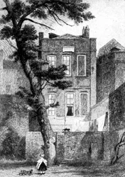 Miltons Haus in Petty France, Westminster, London, 1923