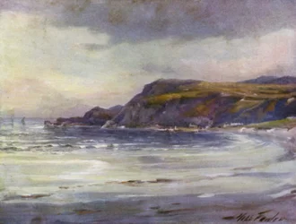 Sommerabend, Küste von Anglesey