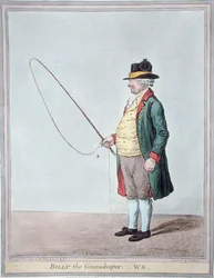 Billy der Wildhüter, graviert von James Gillray, veröffentlicht von Hannah Humphrey