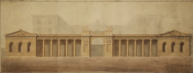 Der alte Admiralitätsschirm, spätes 18. Jahrhundert