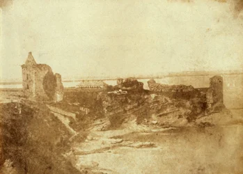 Druck von St. Andrews Castle in Fife, Schottland. Aus dem J. Paul Getty Museum