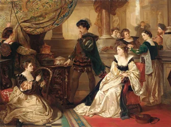 Die drei Kästchen, aus Der Kaufmann von Venedig, Akt III, Szene II