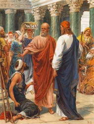 "Im Namen Jesu Christi von Nazareth, steh auf und geh"