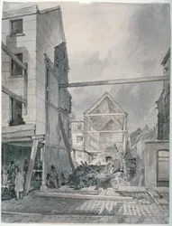 Chick Lane, City of London, 1825