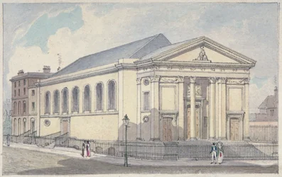 Römisch-katholische Kirche St. Mary, Moorfields, City of London, 1837