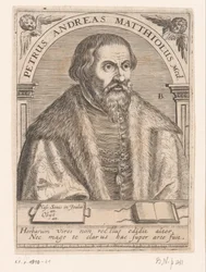 Porträt von Pietro Andrea Mattioli