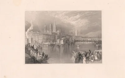 Rouen, Blick flussaufwärts