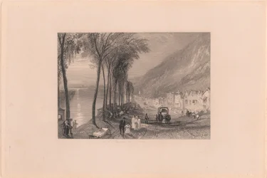 Blick auf die Seine zwischen Mantes und Vernon