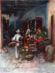 Obst- und Gemüsestände, Pisa