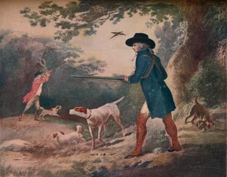 Fasanenjagd, 1790, 1917