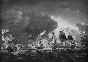 Rodney und Langara, ca. 1785