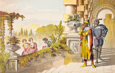 Cassio spricht in Othello, Akt III, Szene III, 