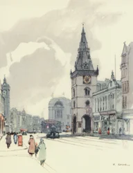 Glasgow: Das Tolbooth und der Tron-Turm